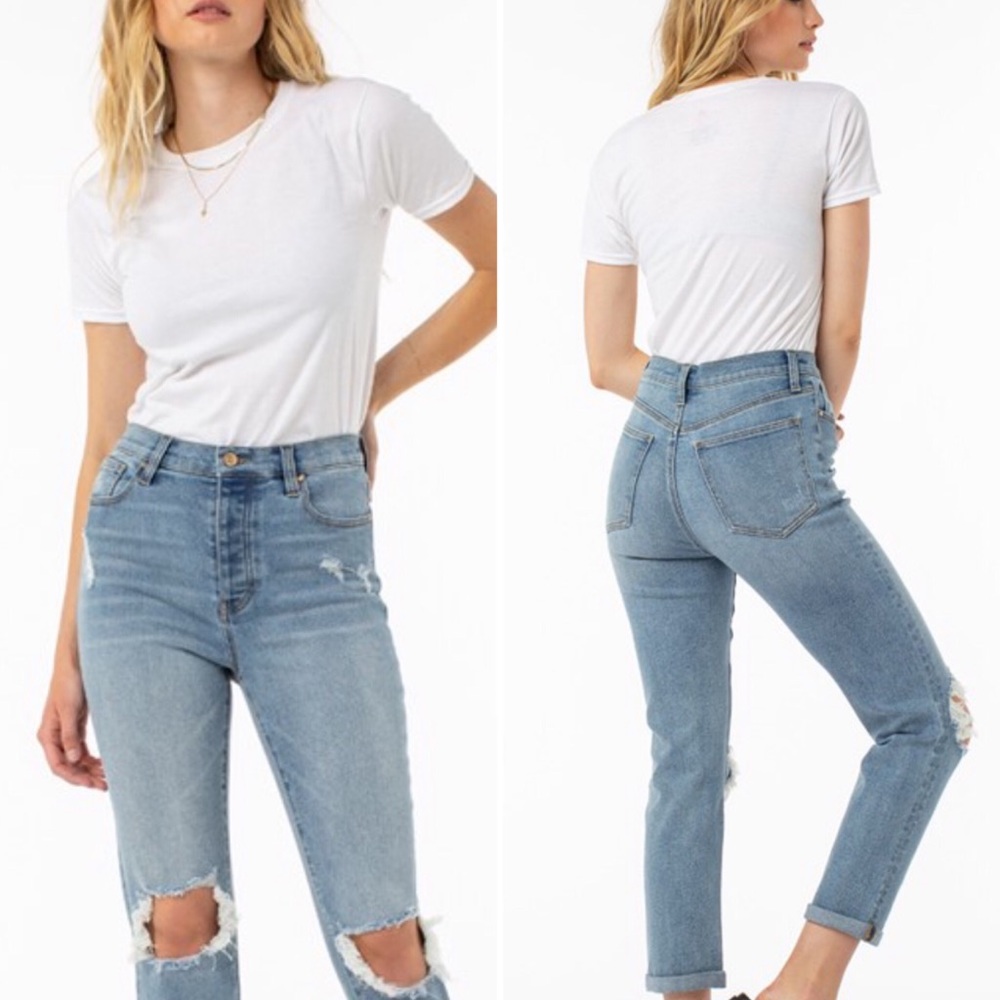 CELEBRITY PINK High Rise MOM jean - Picture 8 of 8